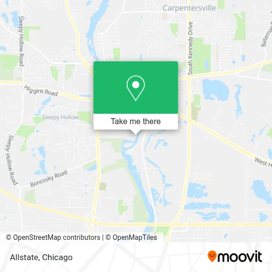 Allstate map