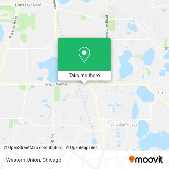 Western Union map