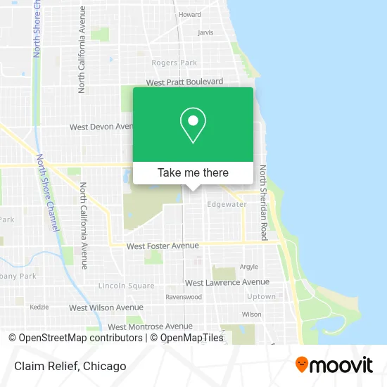 Claim Relief map