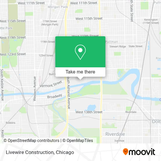 Livewire Construction map