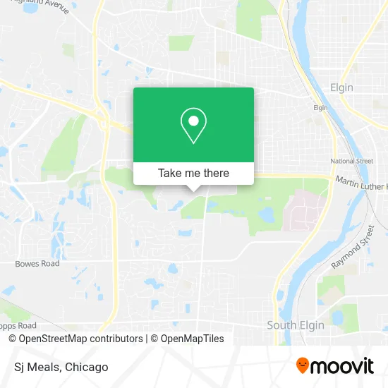 Sj Meals map