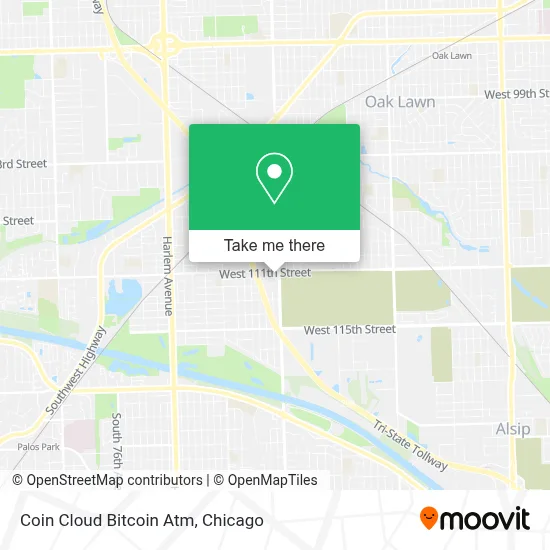 Coin Cloud Bitcoin Atm map
