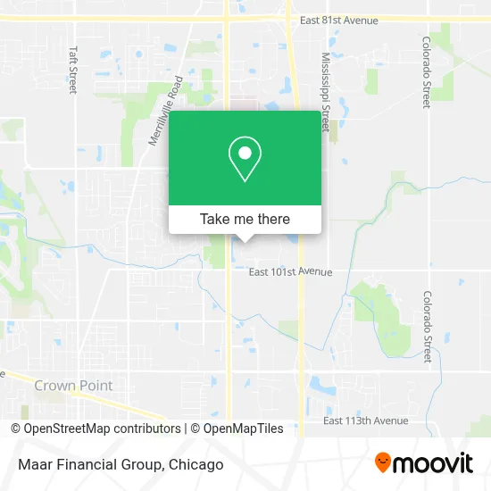 Maar Financial Group map