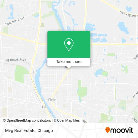 Mvg Real Estate map