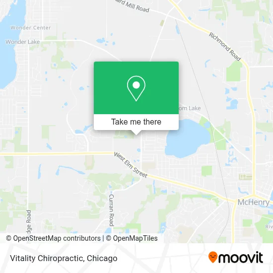 Vitality Chiropractic map
