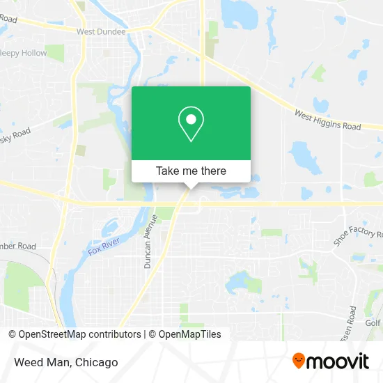 Weed Man map