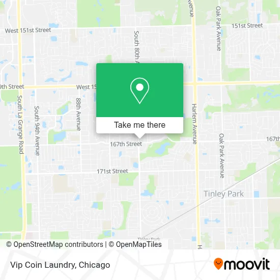 Vip Coin Laundry map