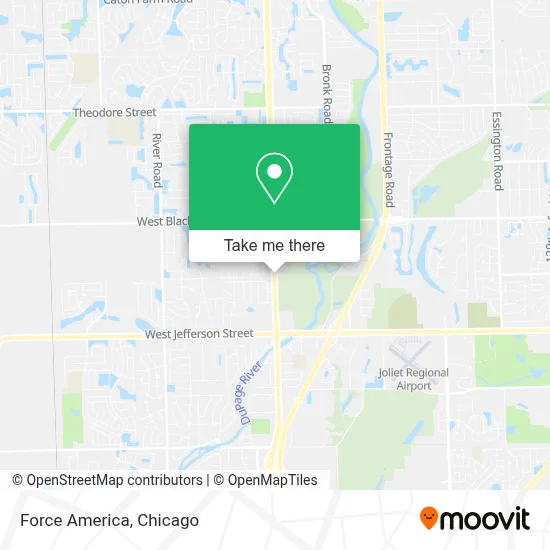 Force America map