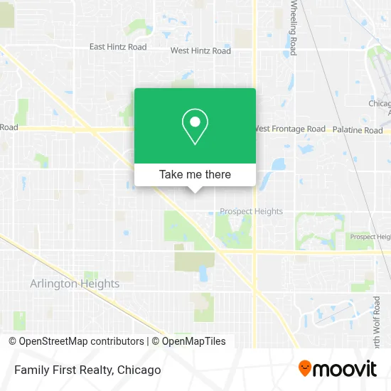 Family First Realty map