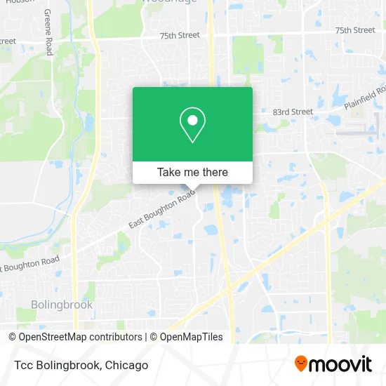 Tcc Bolingbrook map