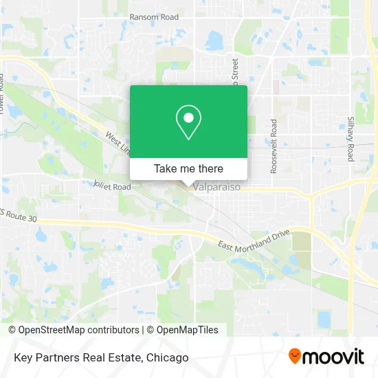 Key Partners Real Estate map
