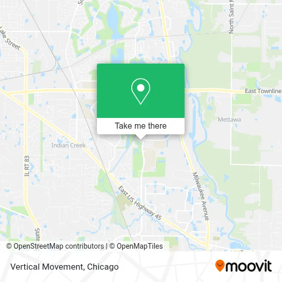 Vertical Movement map