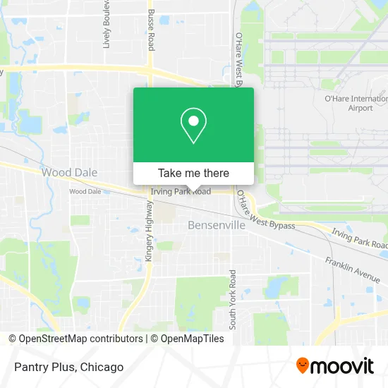 Pantry Plus map