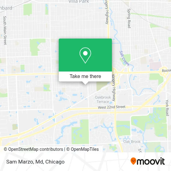 Sam Marzo, Md map