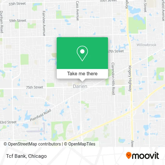 Tcf Bank map