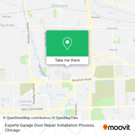 Experts Garage Door Repair Installation Process map