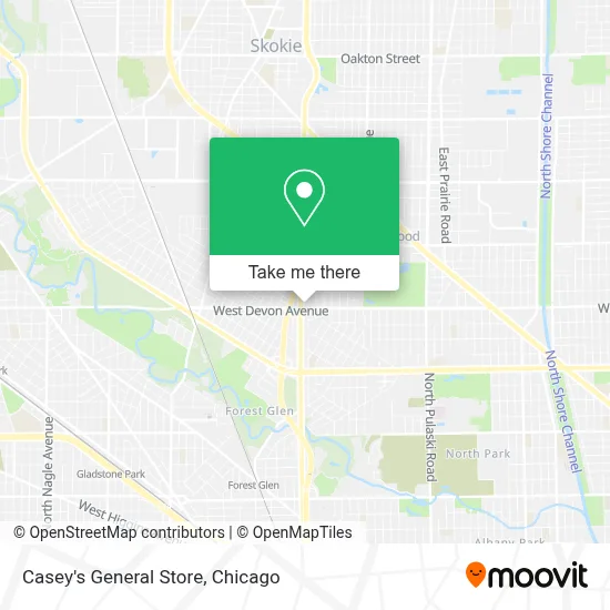 Casey's General Store map