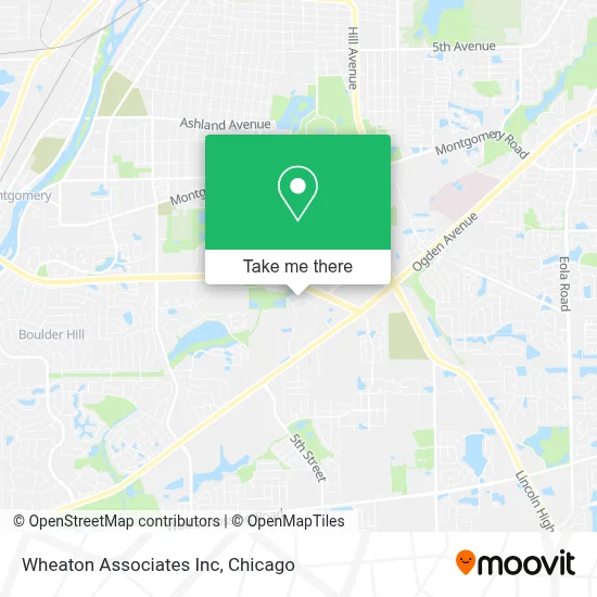 Wheaton Associates Inc map