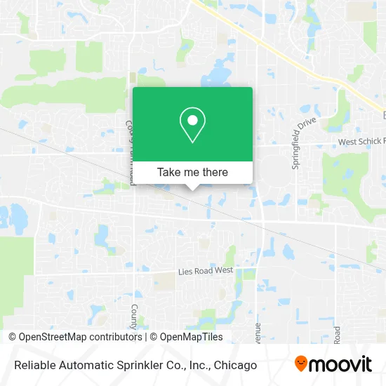 Reliable Automatic Sprinkler Co., Inc. map