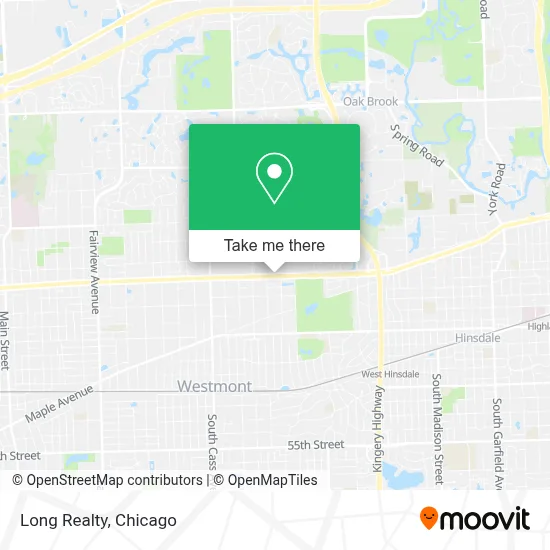 Long Realty map