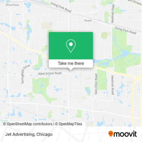 Jet Advertising map