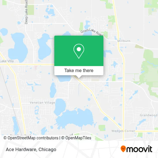 Ace Hardware map