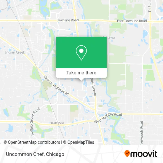 Uncommon Chef map
