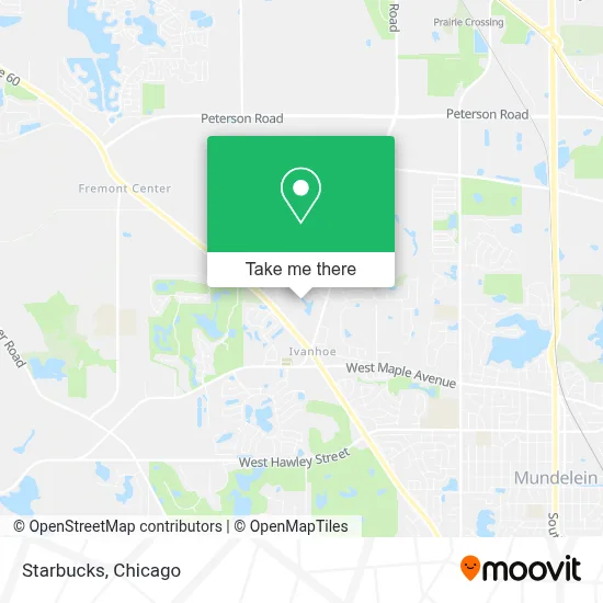 Starbucks map