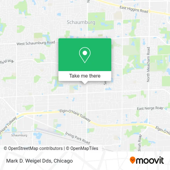 Mark D. Weigel Dds map