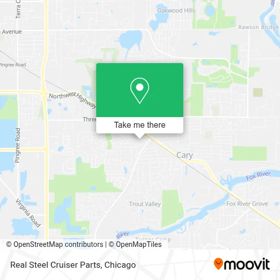 Real Steel Cruiser Parts map
