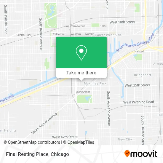 Final Resting Place map