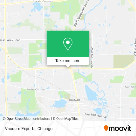 Vacuum Experts map