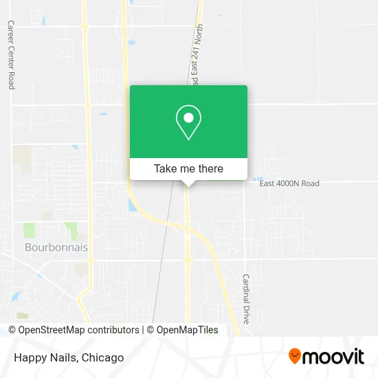 Happy Nails map