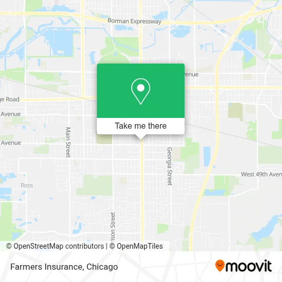 Farmers Insurance map