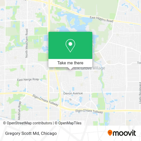 Gregory Scott Md map
