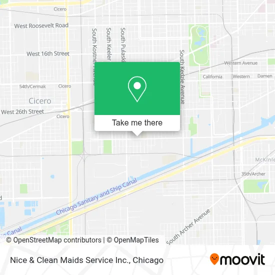 Nice & Clean Maids Service Inc. map