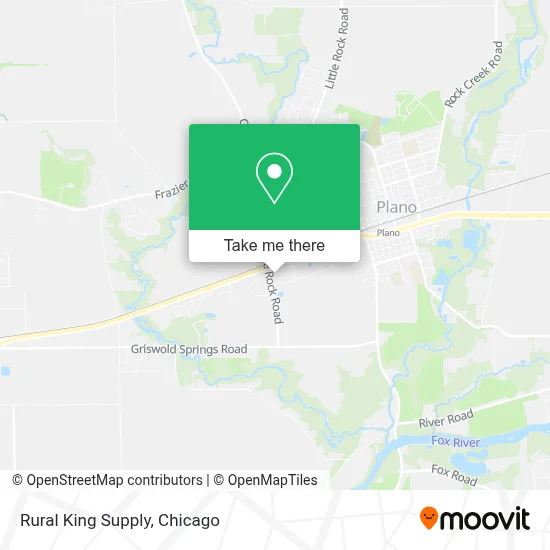 Rural King Supply map