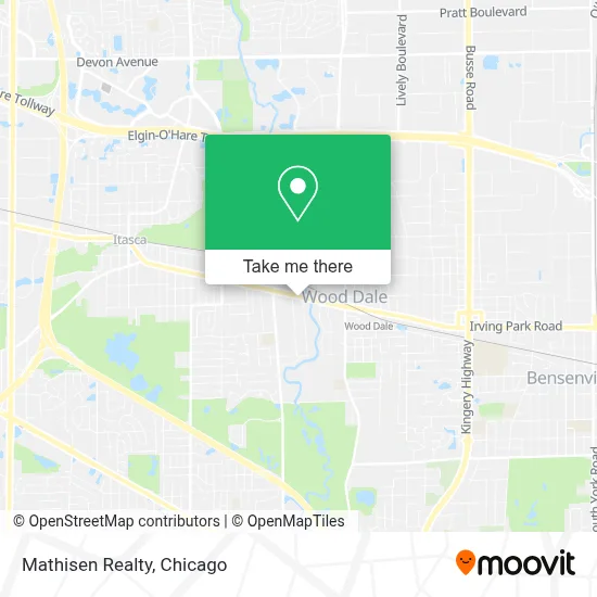 Mathisen Realty map