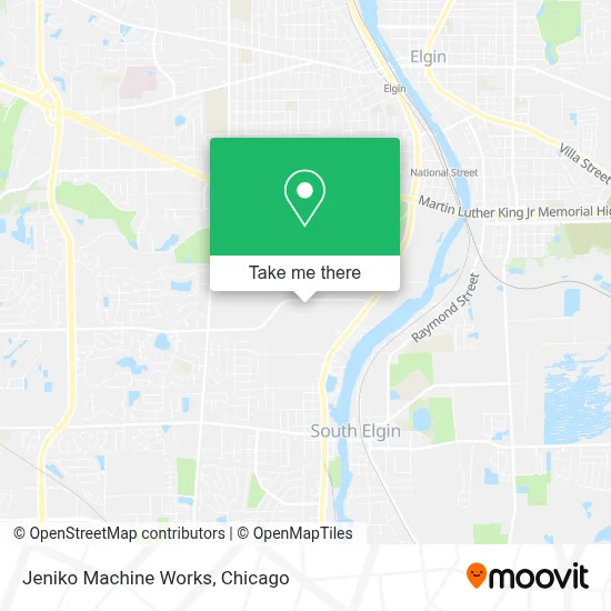 Jeniko Machine Works map
