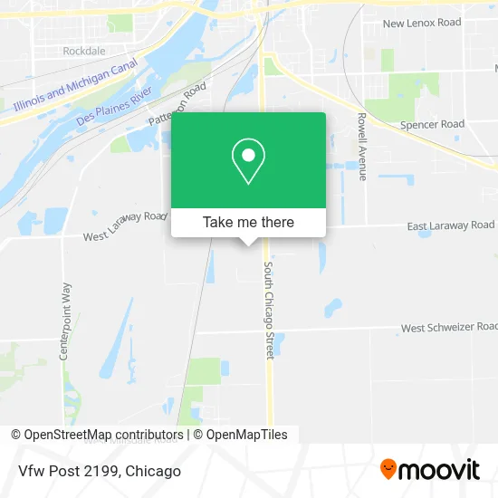 Vfw Post 2199 map