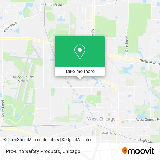 Pro-Line Safety Products map