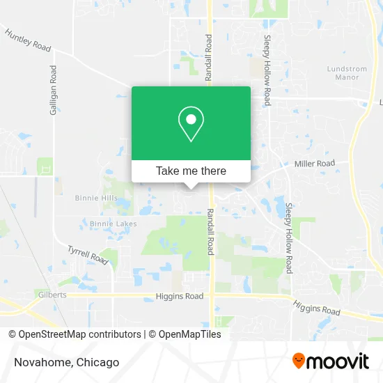 Novahome map