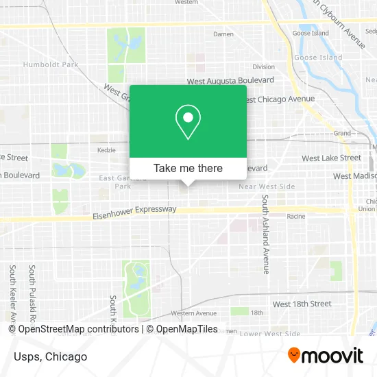 Usps map