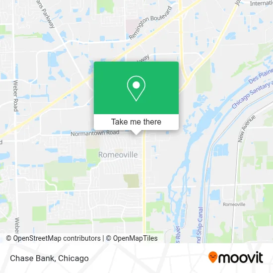 Chase Bank map