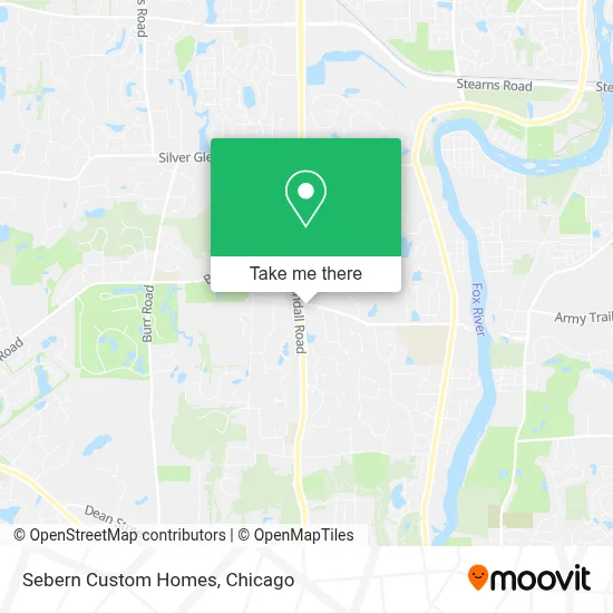Sebern Custom Homes map