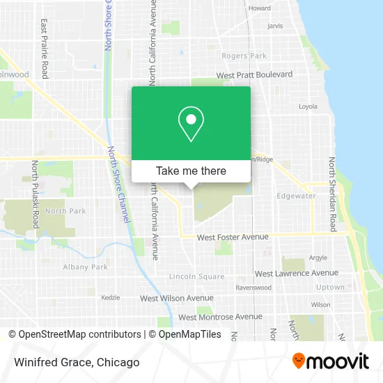 Winifred Grace map