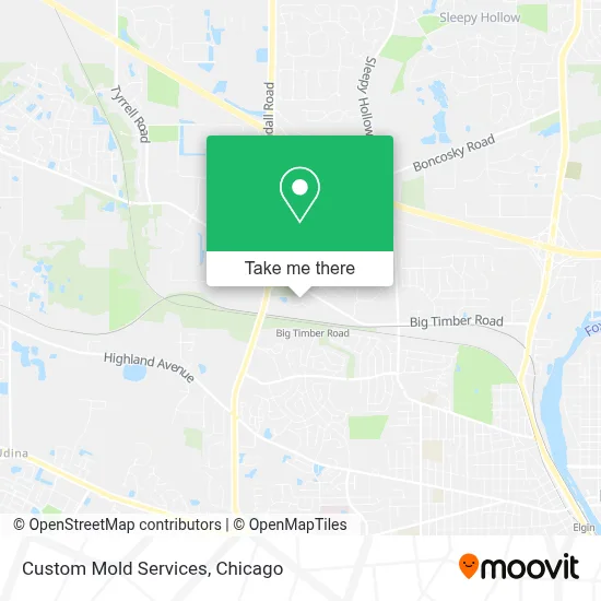 Custom Mold Services map