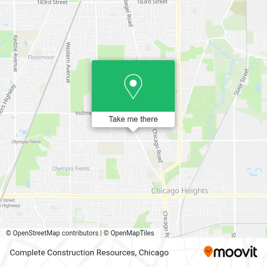 Complete Construction Resources map