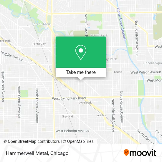 Hammerwell Metal map