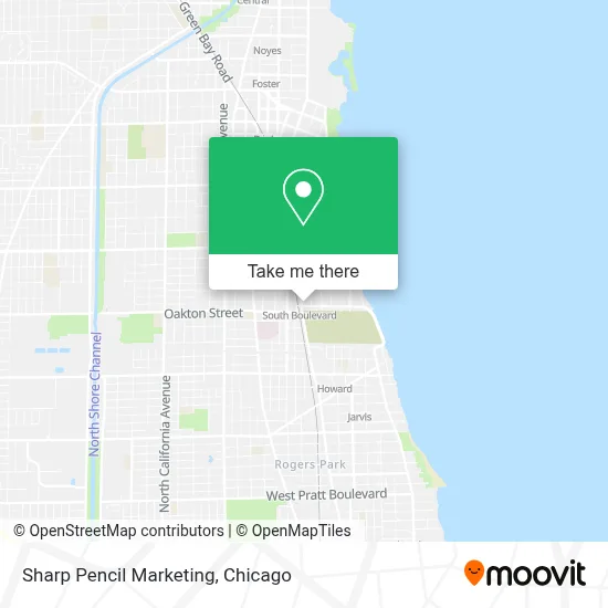 Sharp Pencil Marketing map